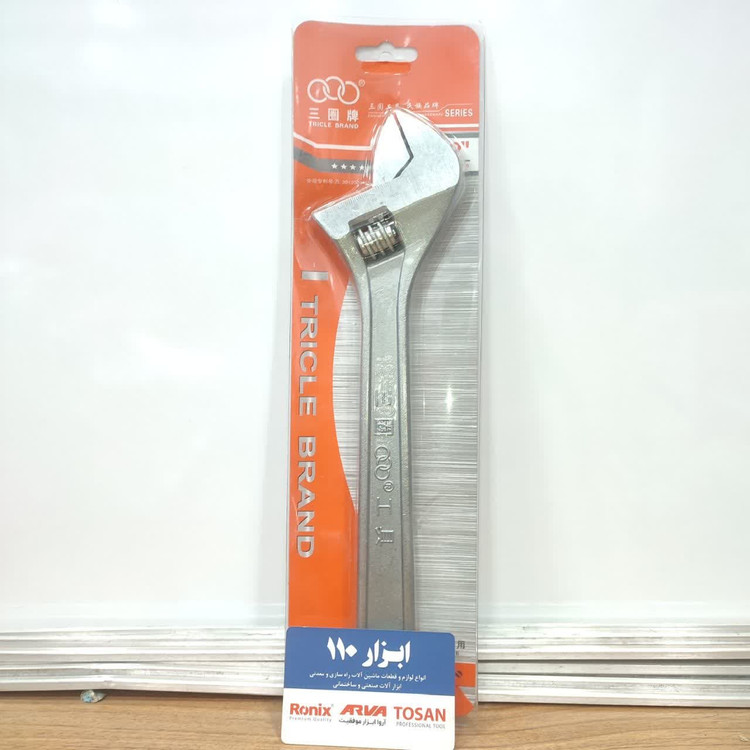 آچار فرانسه 12 اینچ سه دایره مدل 4044