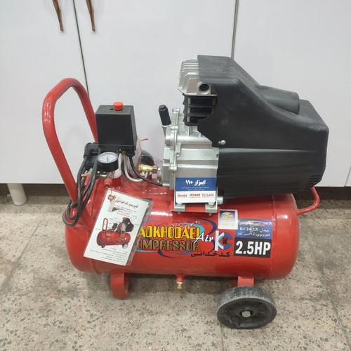 کمپرسور بار کدخدایی 24 لیتر 2.5 اسب بخار