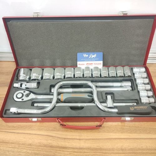 مجموعه 24 عددی آچار بکس آیرون مکس مدل IM-24