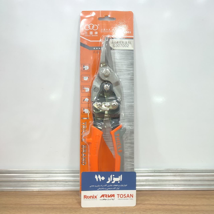 قیچی ورق بر 10 اینچ راست بر Tricle Brand