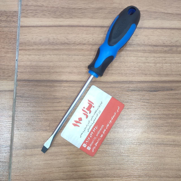 پیچ گوشتی دو سو 125* 6 دسته پلاستیکی نووا NOVA کد 1608